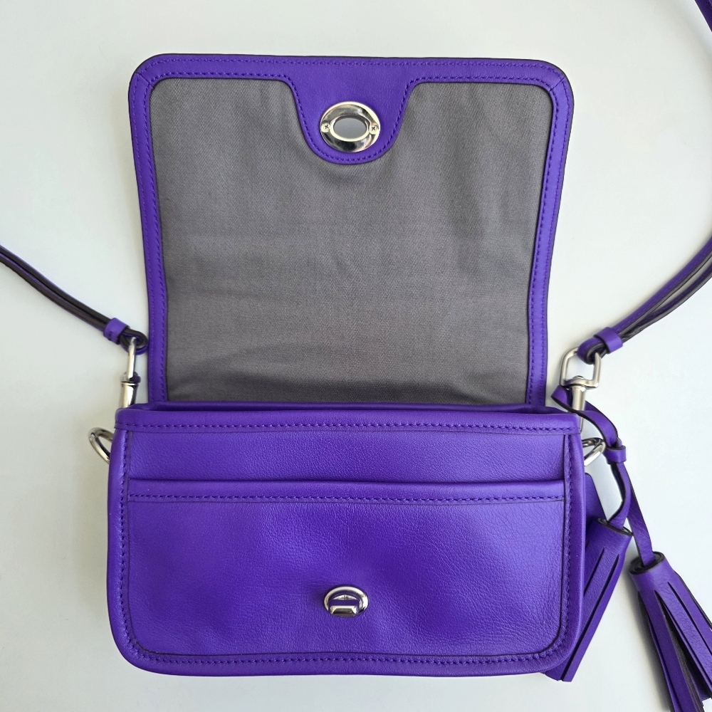 NEW Coach Legacy Penny Crossbody Bag in Ultraviolet - Picture 9 of 15